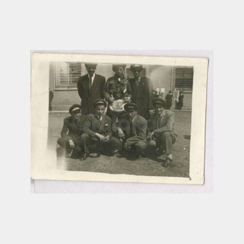 1952 Erzurum Lisesi Grup Görünüş Fotoğraf