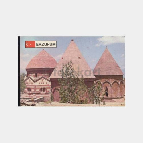 Erzurum Üç Kümbetler Görünüş Kartpostal