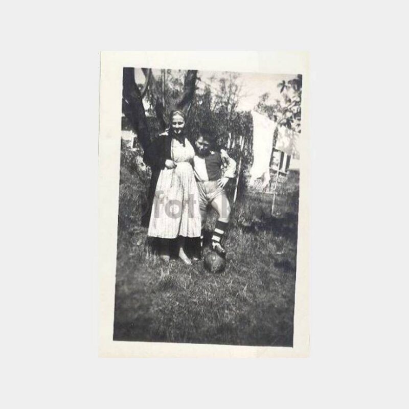 1959 Futbolcu Çocuk Fotoğraf