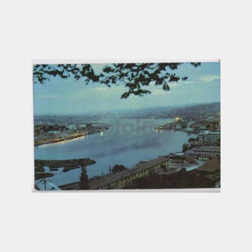 İstanbul Eyüp Haliç Gece Görünüş Kartpostal