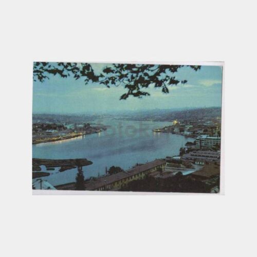 İstanbul Haliç'te Akşam Görünüş Kartpostal