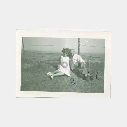 1950 Manzara - Kadın ve Bay Görünüş Fotoğraf