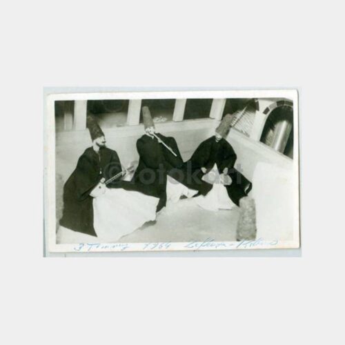 1964 Kıbrıs Lefkoşa Mevlevi Müzesi Konulu 6 Adet Fotoğraf