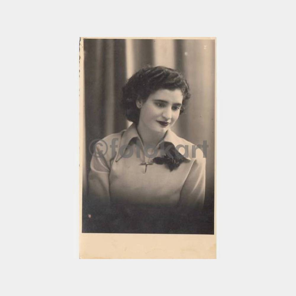 1952 Kıbrıs Larnaka - Türk Kadın Fotoğraf