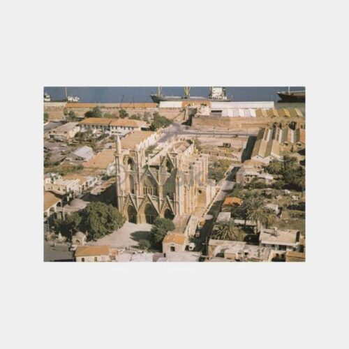 1970 Kıbrıs Magosa Görünüş Kartpostal