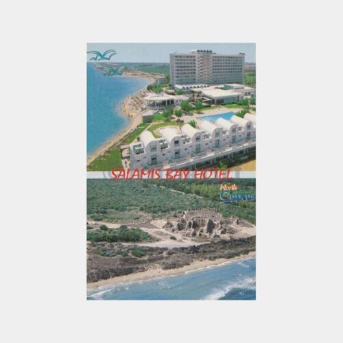 1972 Kıbrıs Salamis Bay Hotel Kartpostal