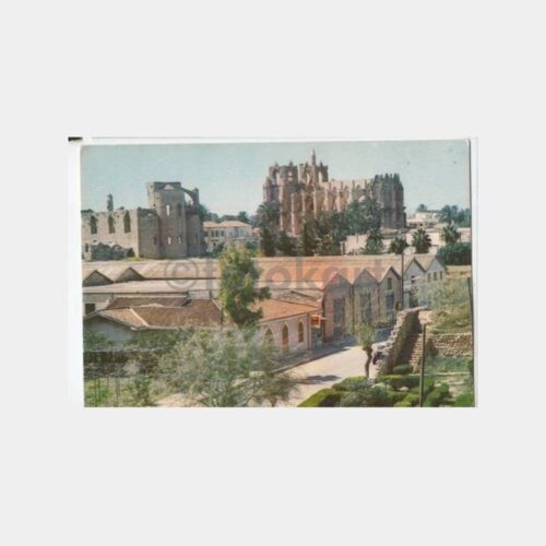 1977 Kıbrıs Gazi Magosa Görünüş Kartpostal