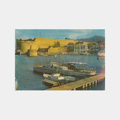 1982 Kıbrıs Magosa Limanı Görünüş Kartpostal