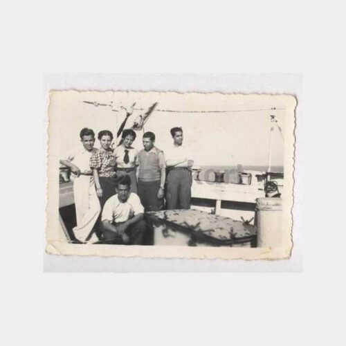 1937 Kıbrıs Baf Gençler Fotoğraf