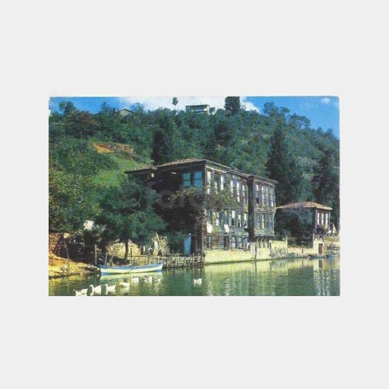 İstanbul Küçüksu Tarihi Evler Kartpostal