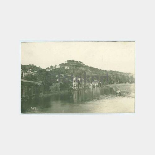 1930 Göksu Deresi Tarihi Evler Görünüş Kartı