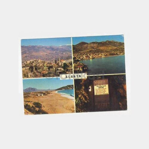 Alanya 4 Görünüş Kartpostal