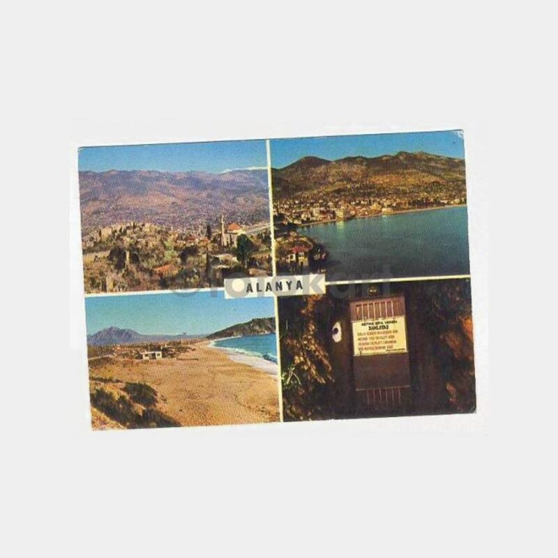 Alanya 4 Görünüş Kartpostal