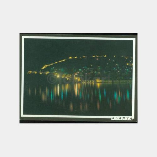 1995 Alanya Konulu Kartpostal