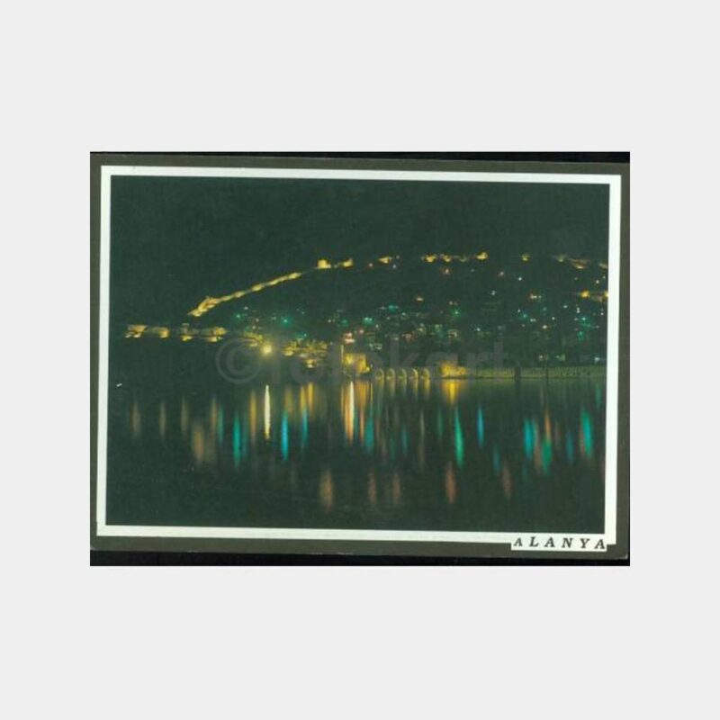 1995 Alanya Konulu Kartpostal