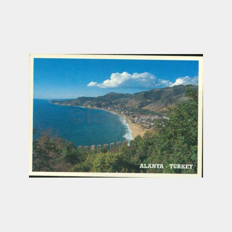 1995 Alanya Konulu Kartpostal