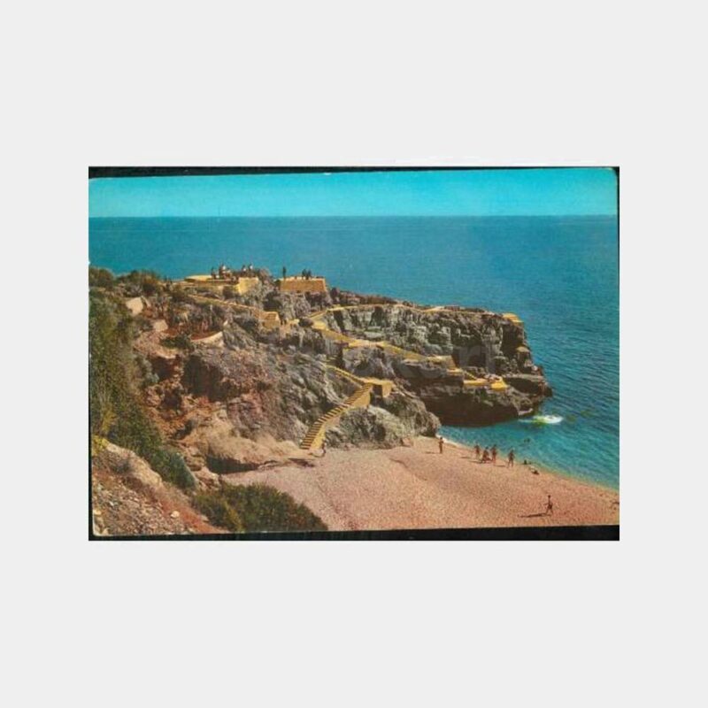 1980 Alanya Ulaş Sahili Görünüş Kartpostal