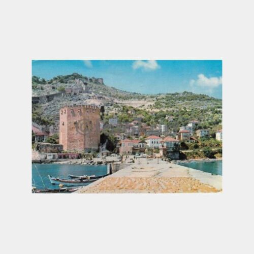1974 Alanya -Avsallar Posta Damgalı- Kartpostal