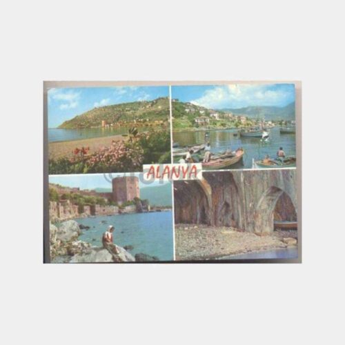 Alanya 4 Görünüş Kartpostal
