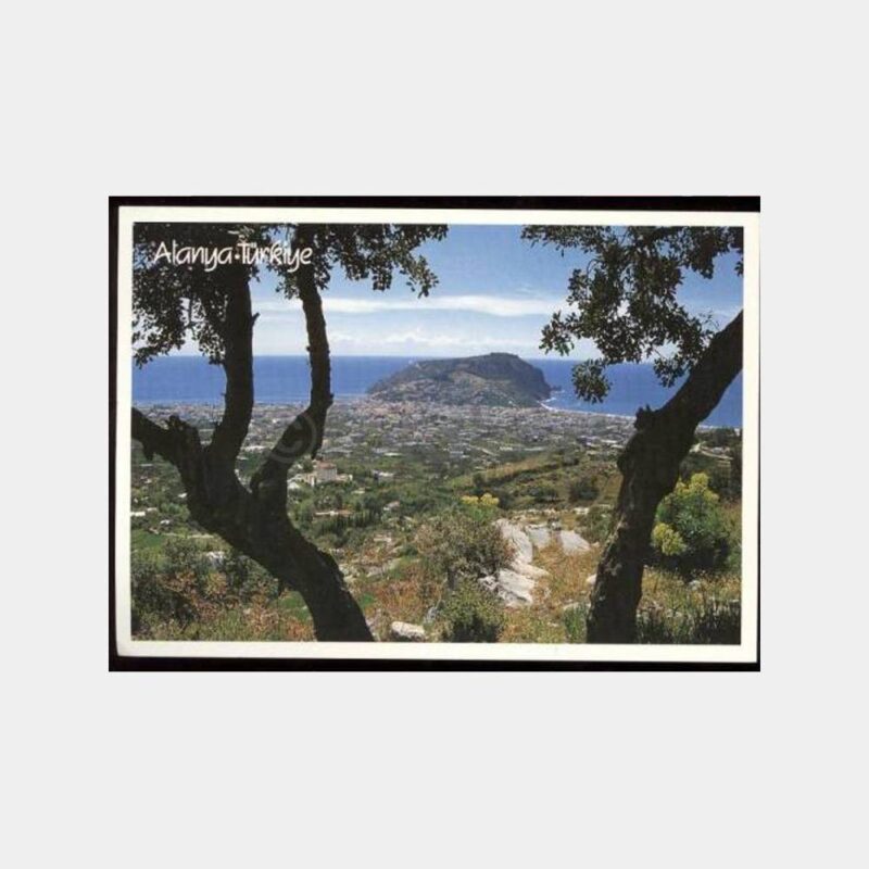Alanya Genel Görünüş Kartpostal