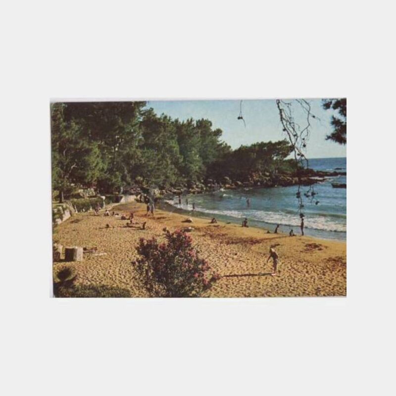 Alanya İncekum Plajı Görünüş Kartpostal