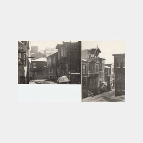 1968 Beşiktaş Tarihi Evler Fotoğraf