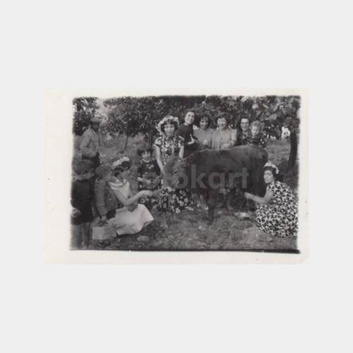 1949 Köy Yaşamı Folklor Konulu Fotoğraf