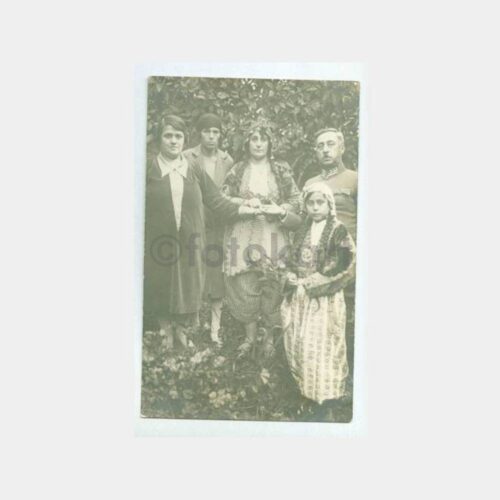 1930 Folklor Konulu Grup Fotoğraf