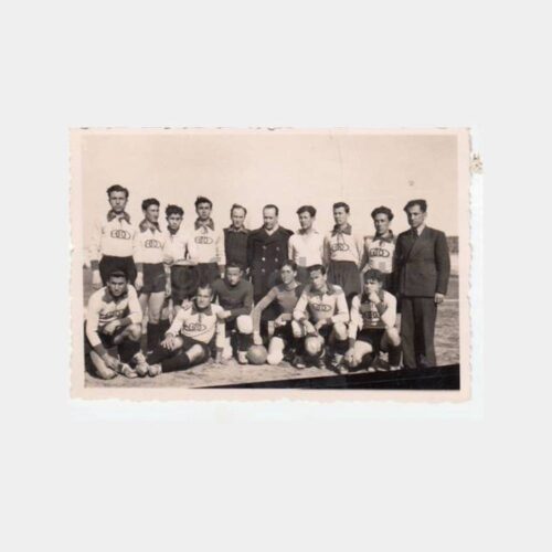 1930 Futbol Takımı Konulu 3 Adet Fotoğraf