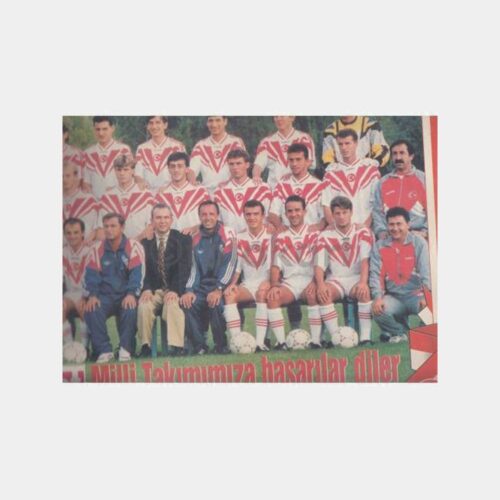 1995 Türk Milli Futbol Takımı Posteri