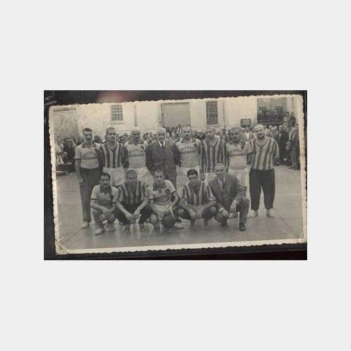 1960 Sultanahmet Cezaevi Futbol Takım Fotoğraf