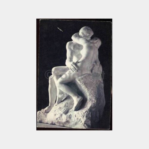 Rodin -Aşk Heykeli- Konulu Kartpostal