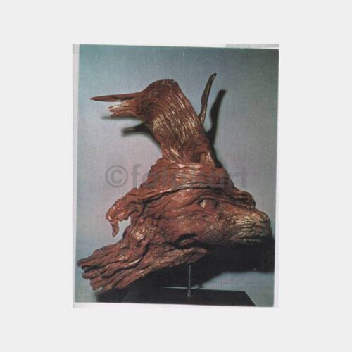 Ahşap Heykeltraş Kadrünissa Aydemir Kartpostal