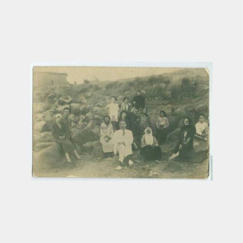 1935 Mesire Yeri Kadınlar 2 Adet Fotoğraf