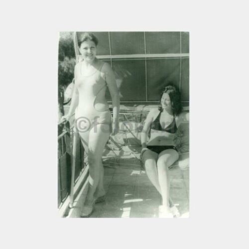 1960 Plaj ve Kadın Konulu Fotoğraf
