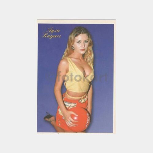 Aysun Kayacı - Manken Sinema Sanatçısı Kartpostal