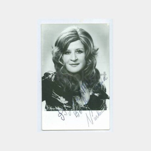 1965 Sanatçı Nurhan Nur Konulu Kartpostal