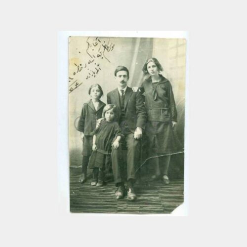 1929 Aile Çocuklar Konulu Stüdyo Fotoğraf