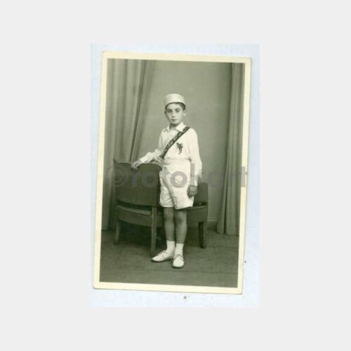 1940 Sünnet Çocuğu Fotoğraf