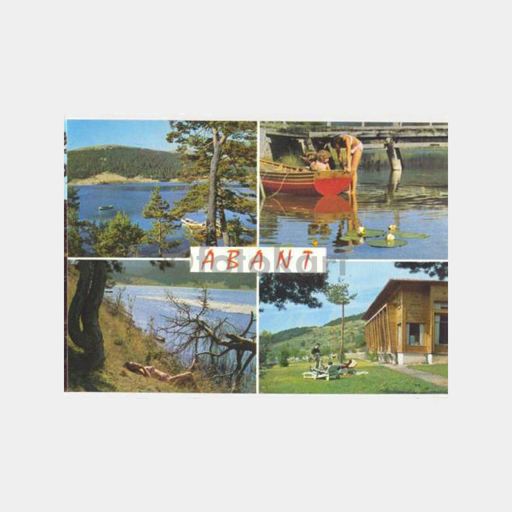 Abant 4 Değişik Görünüş Kartpostal