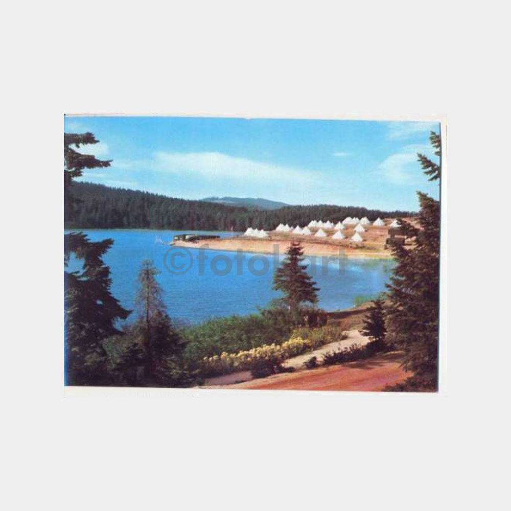 Abant Kamp Çadırları Görünüş Kartpostal