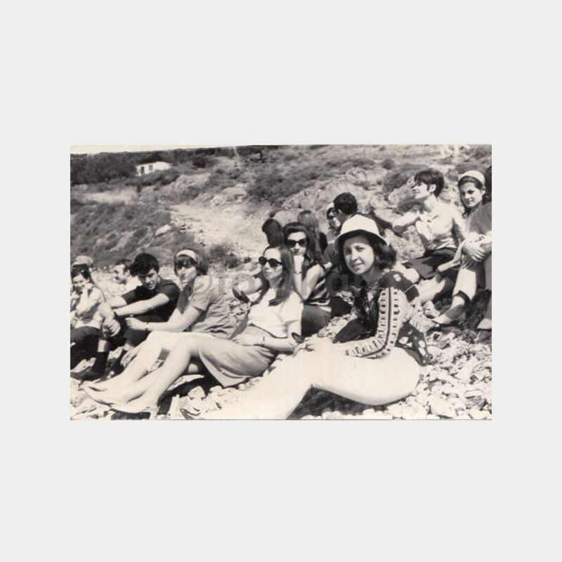 1968 Burgazada 1 Mayıs Gezisi Konulu Fotoğraf