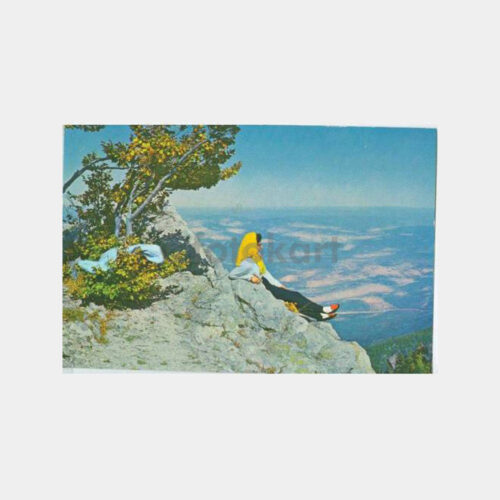 Bursa Uludağ Bakacak Tepesi Görünüş Kartpostal