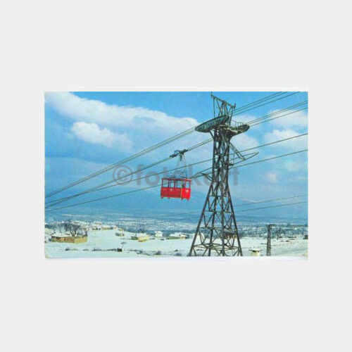 Bursa Uludağ Teleferik Görünüş Kartpostal