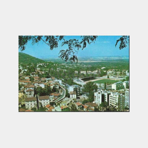 1960 Bursa Stadyum Genel Görünüş Kartpostal