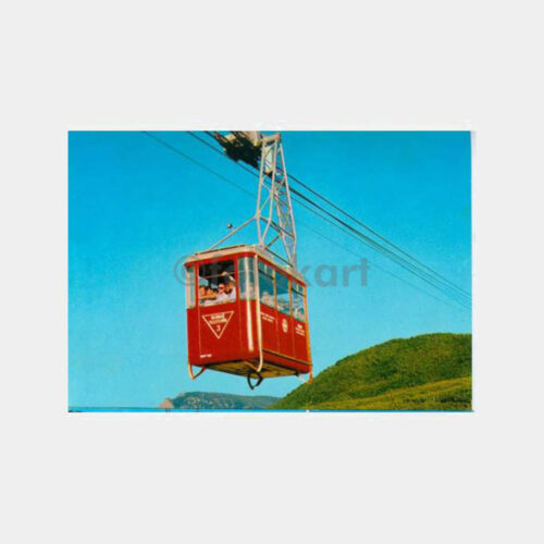 1965 Bursa Uludağ Teleferik Görünüş Kartpostal