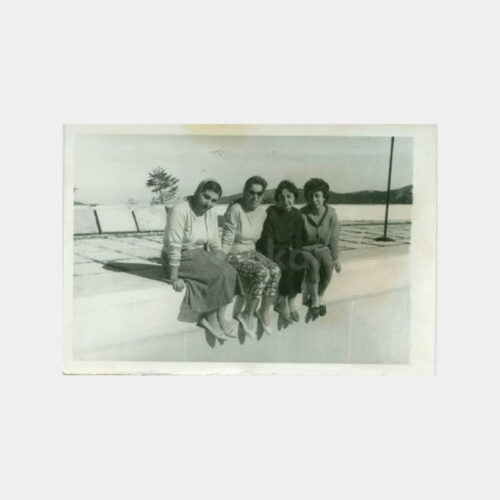 1960 Bursa Büyük Otel Konulu 4 Adet Fotoğraf