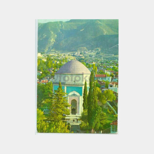 1985 Bursa Yeşil Türbe Görünüş Kartpostal