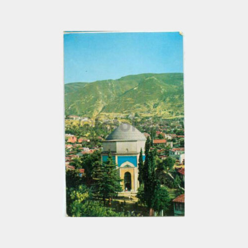 1968 Bursa Yeşil Türbe Görünüş Kartpostal