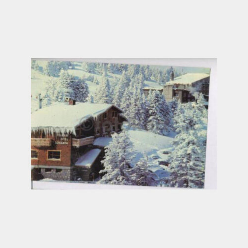 Bursa Uludağ Beceren Otel Görünüş Kartpostal